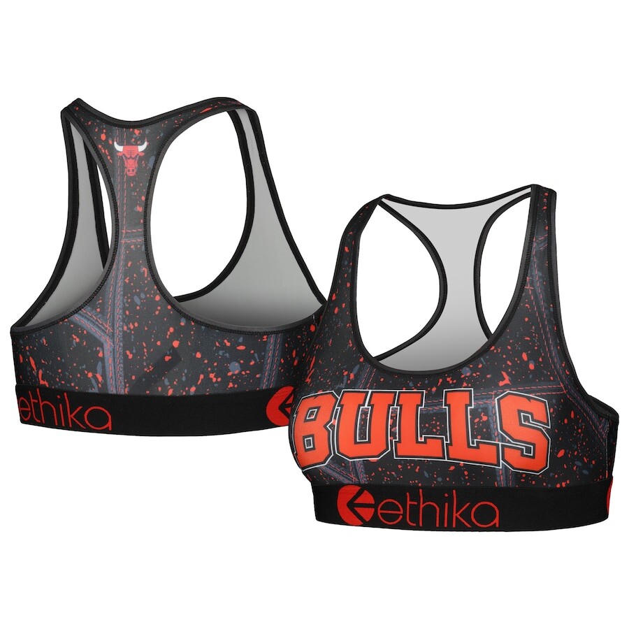 

Спортивный бюстгальтер Ethika Chicago Bulls, красный