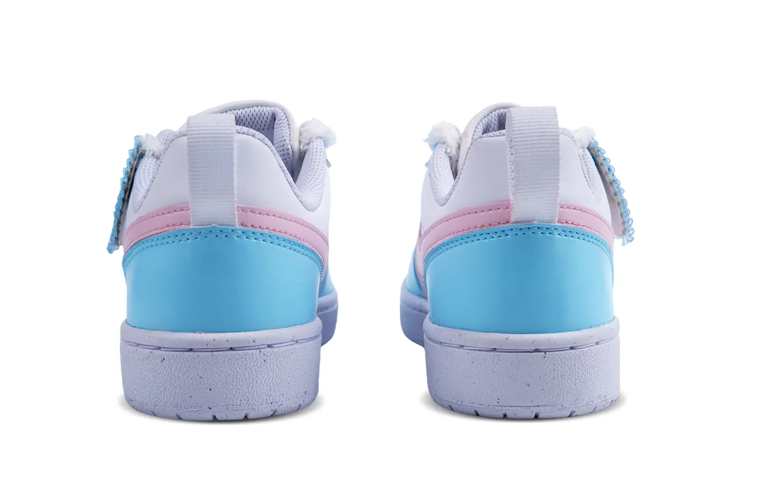 

Кроссовки Nike Court Borough Skateboarding Shoes Women's Low-top Pink/blue, розовый