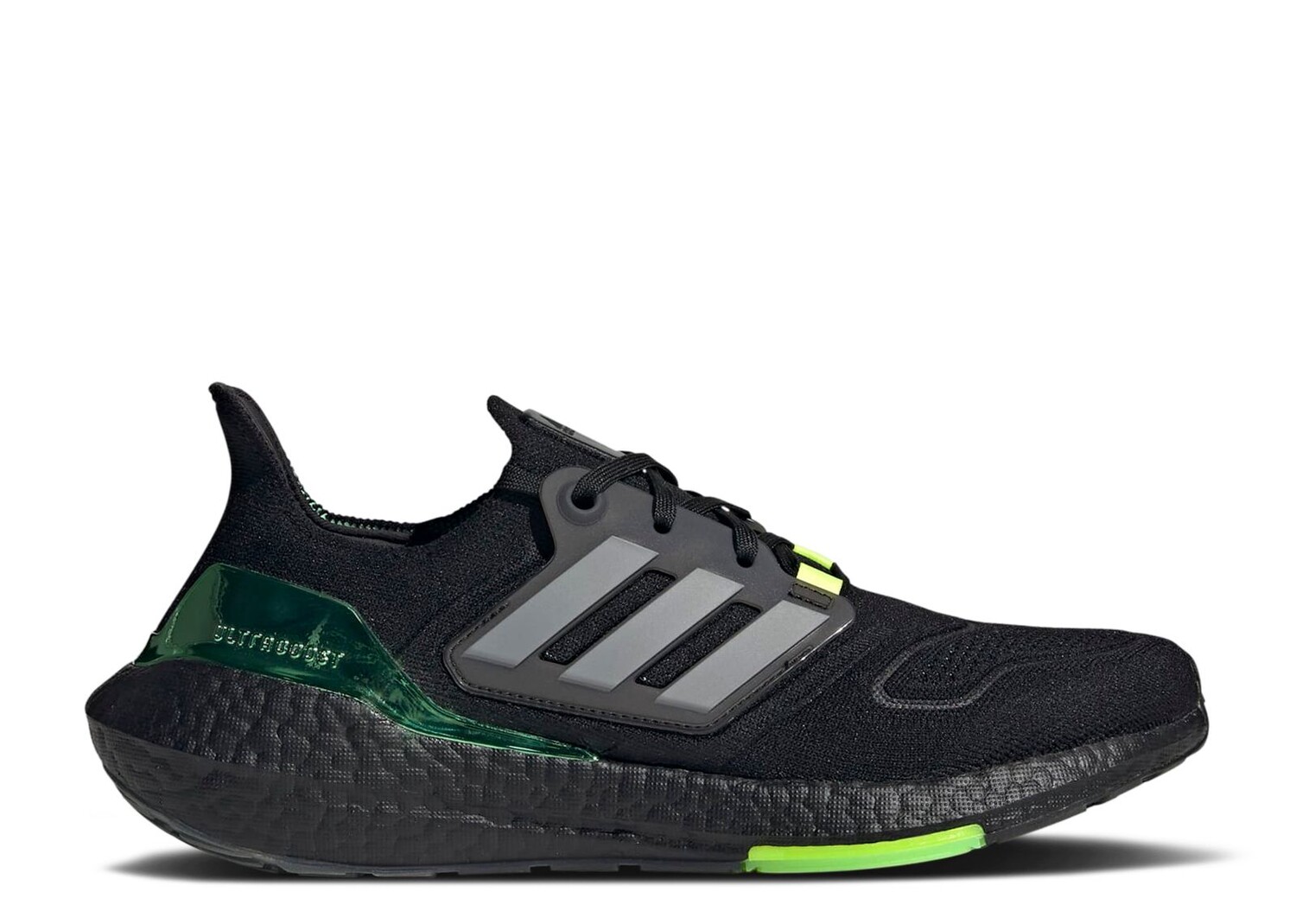 

Кроссовки adidas Ultraboost 22 'Black Beam Green', черный, Черный;серый