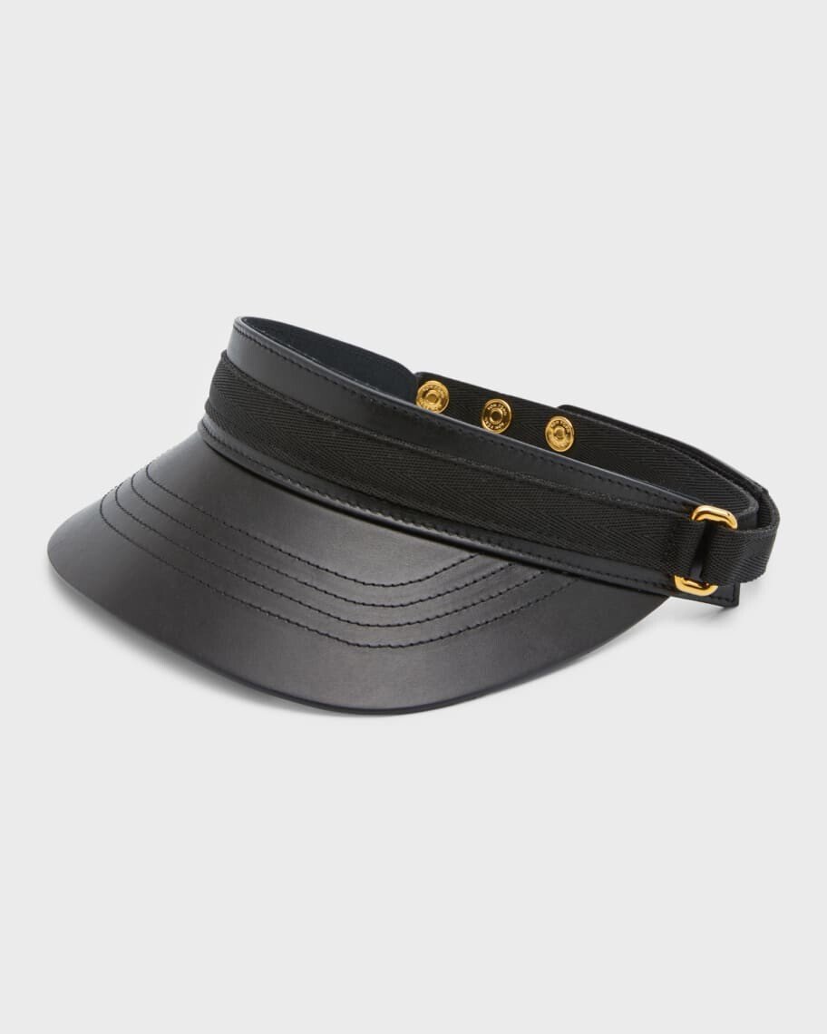 

Мужской кожаный козырек TOM FORD