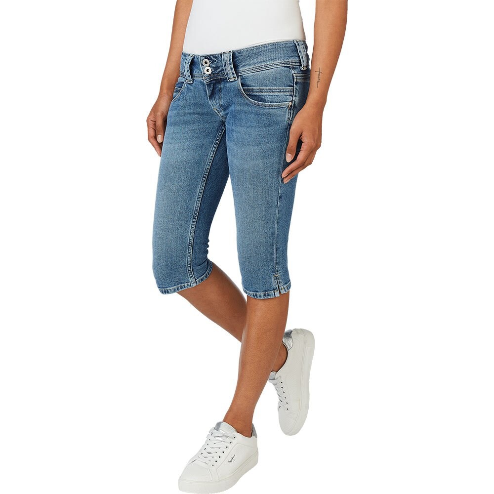 

Шорты Pepe Jeans Venus Crop, синий