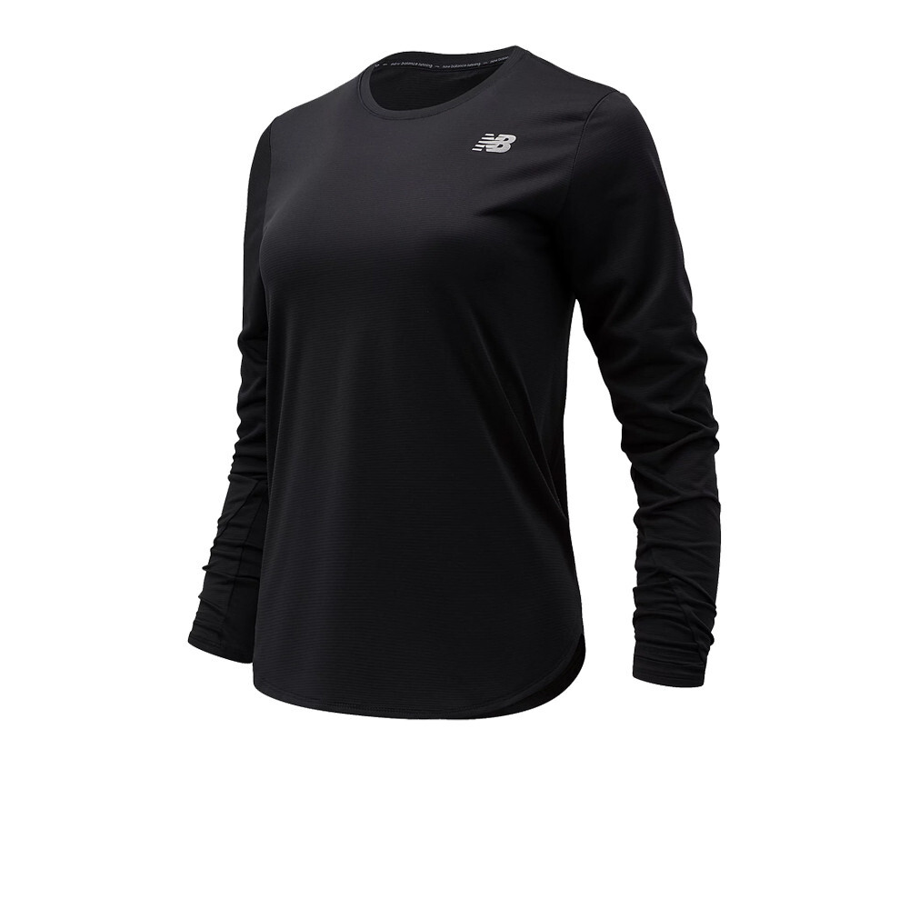 

Спортивный топ New Balance Accelerate Long Sleeve, черный