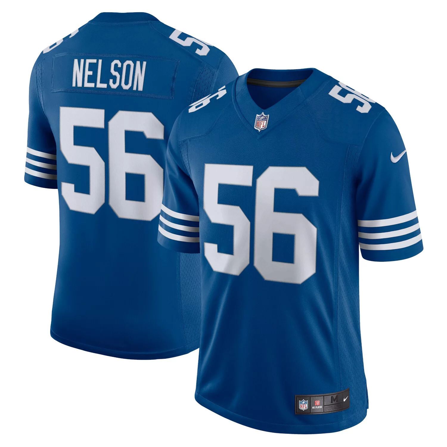 Мужская майка Quenton Nelson Royal Indianapolis Colts Alternate Vapor Limited Nike