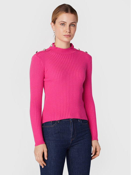 Облегающий свитер Rinascimento, розовый