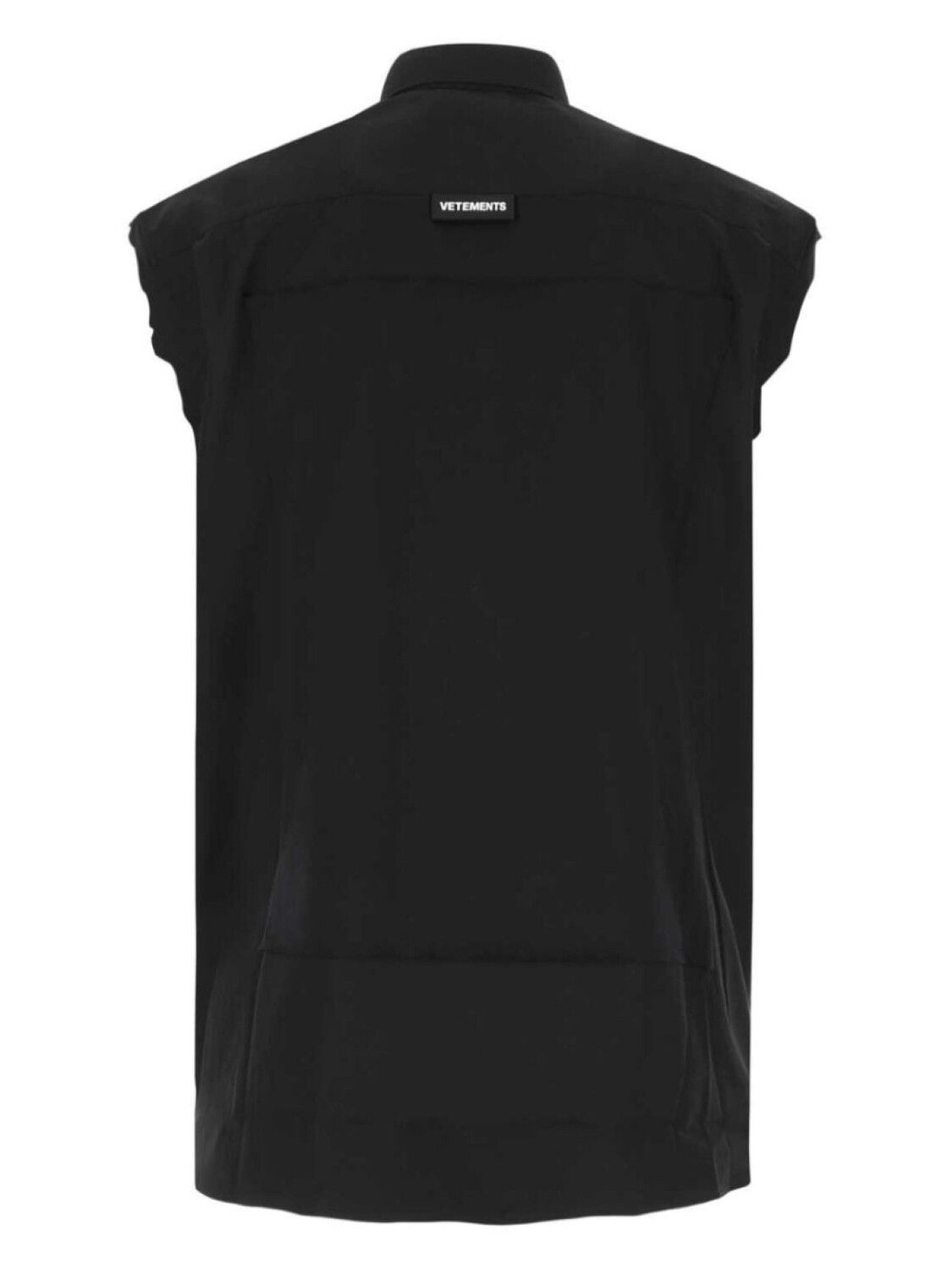 

Поплиновая рубашка VETEMENTS, черный