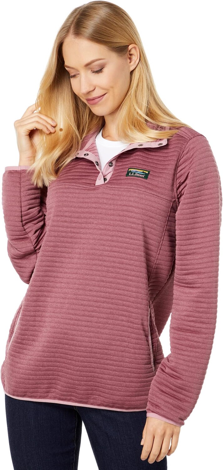 

Вязаный пуловер Airlight L.L.Bean, цвет Red Wine Heather