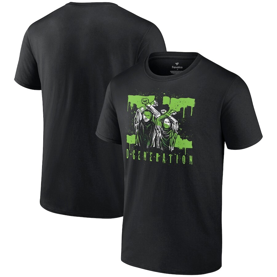 

Футболка с коротким рукавом WWE Authentic D Generation X, черный