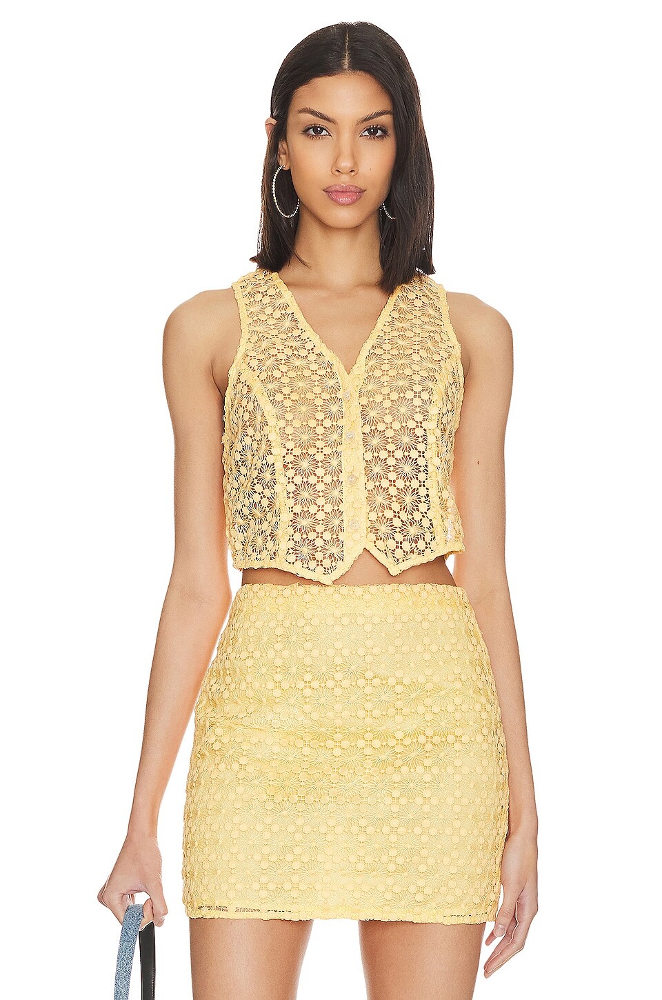 

Жилет L'Academie Carra Lace, цвет Apricot