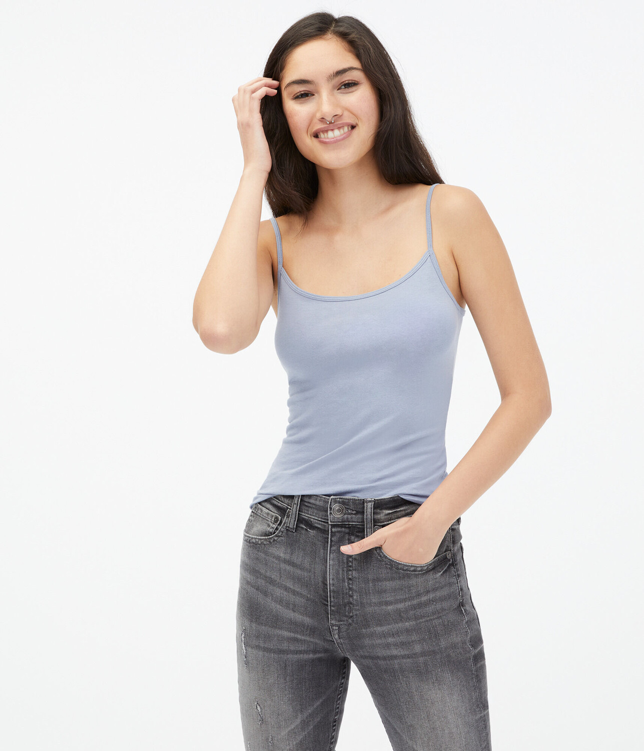 

Любимая базовая майка Aeropostale, синий