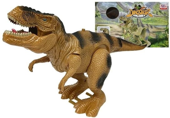 Динозавр Тираннозавр Рекс Браун Lean Toys кукла животное изысканная очаровательная тираннозавр рекс подарок на день рождения ручная кукольная игрушка динозавр плюшевая игрушка