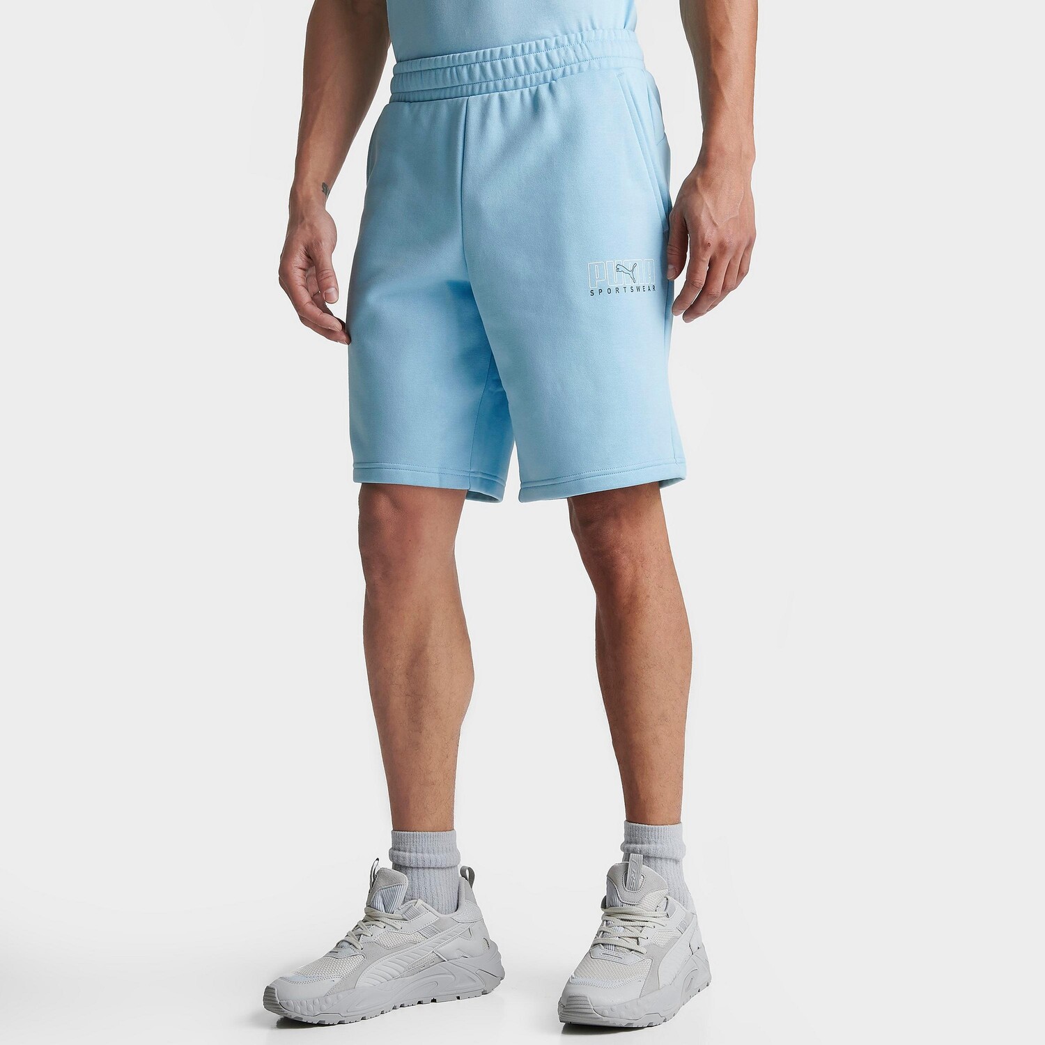

Мужские шорты Puma Sportswear Outline Logo Lifestyle, синий