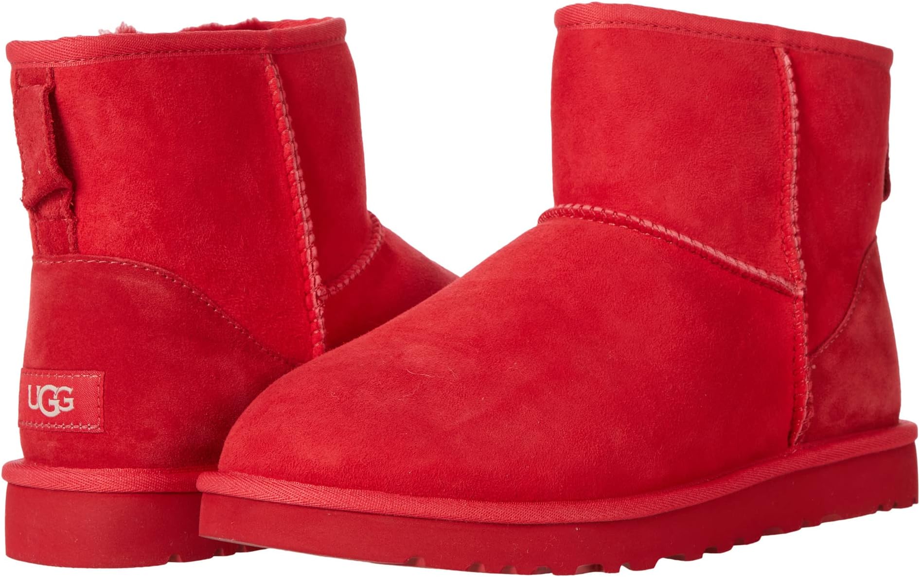 

Сапоги Classic Mini UGG, цвет Samba Red