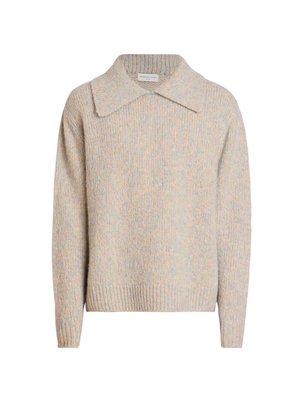 

Свободный свитер Moses с добавлением альпаки Dries Van Noten, синий