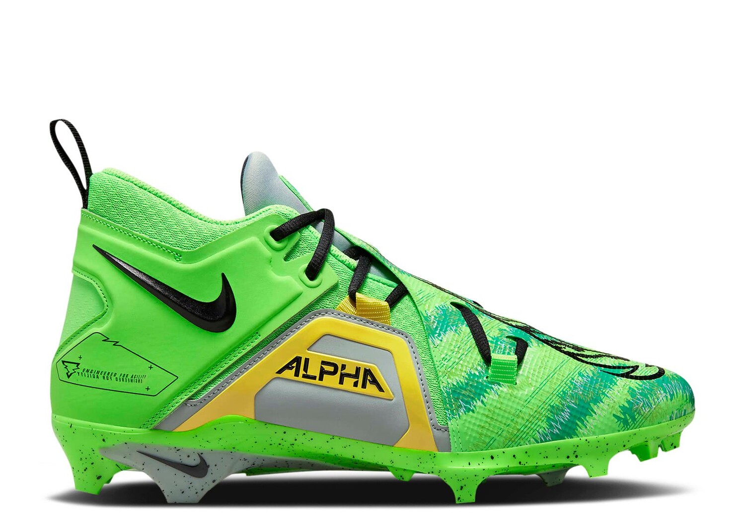

Кроссовки Nike Alpha Menace Pro 3 'Razor-Sharp Cuts', зеленый