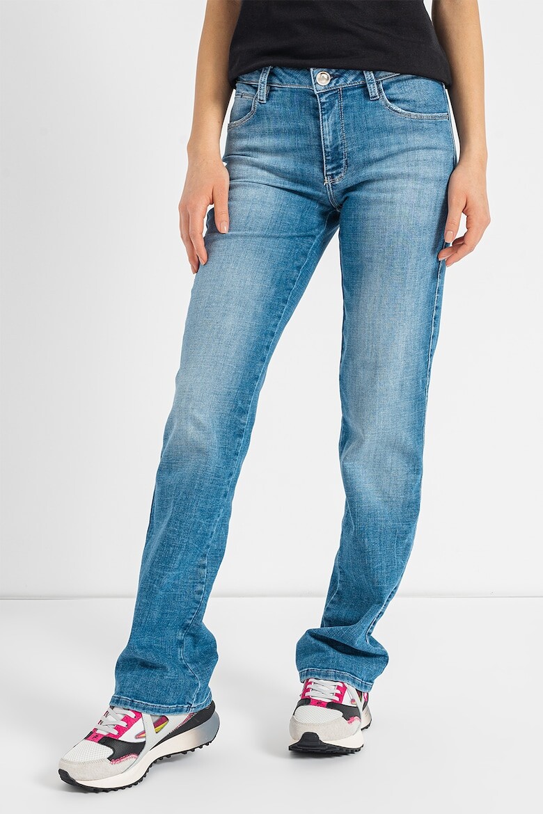 

Укороченные брюки с эффектом напуска Guess, синий