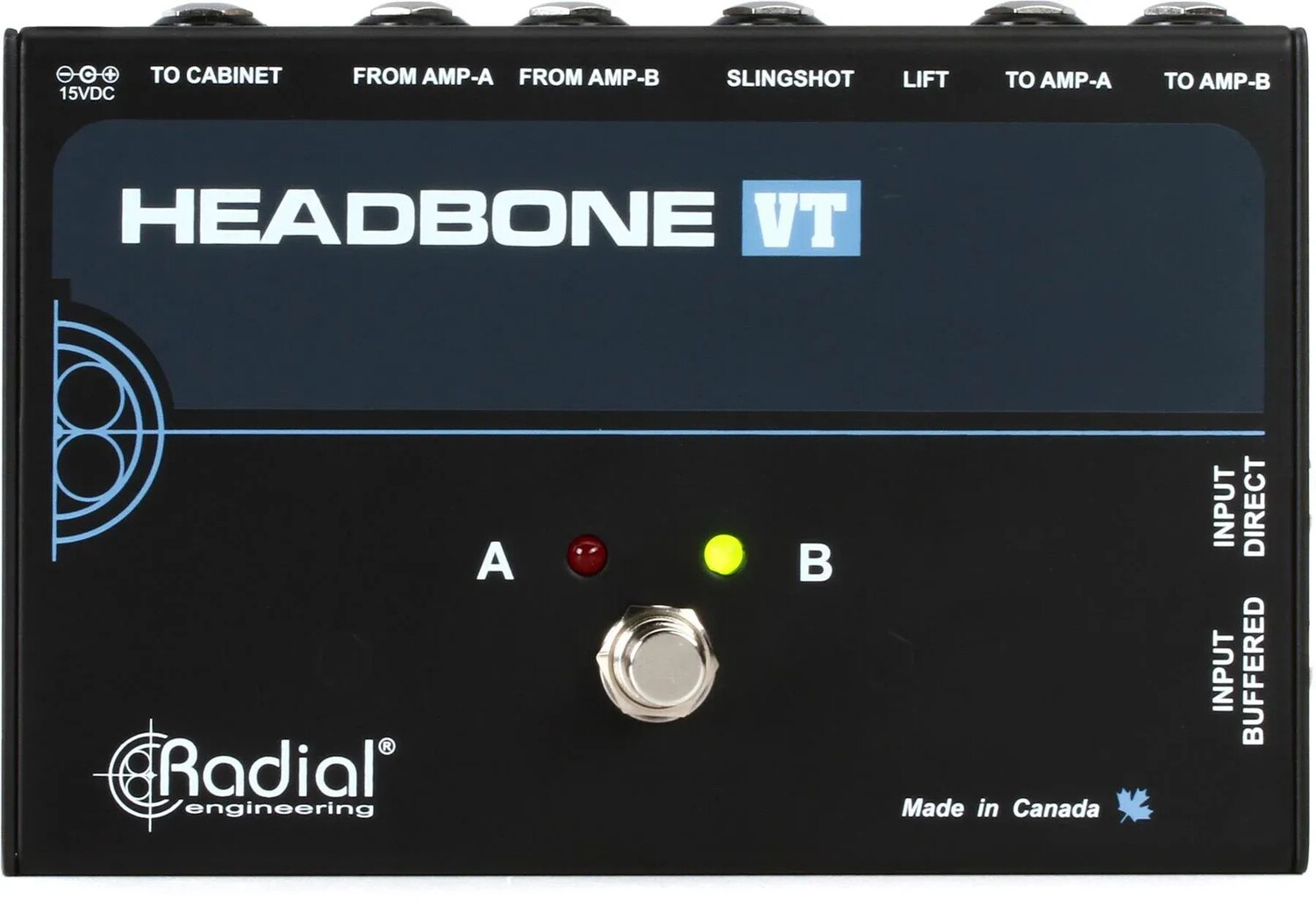 

Педаль переключателя головки лампового усилителя Radial Headbone VT