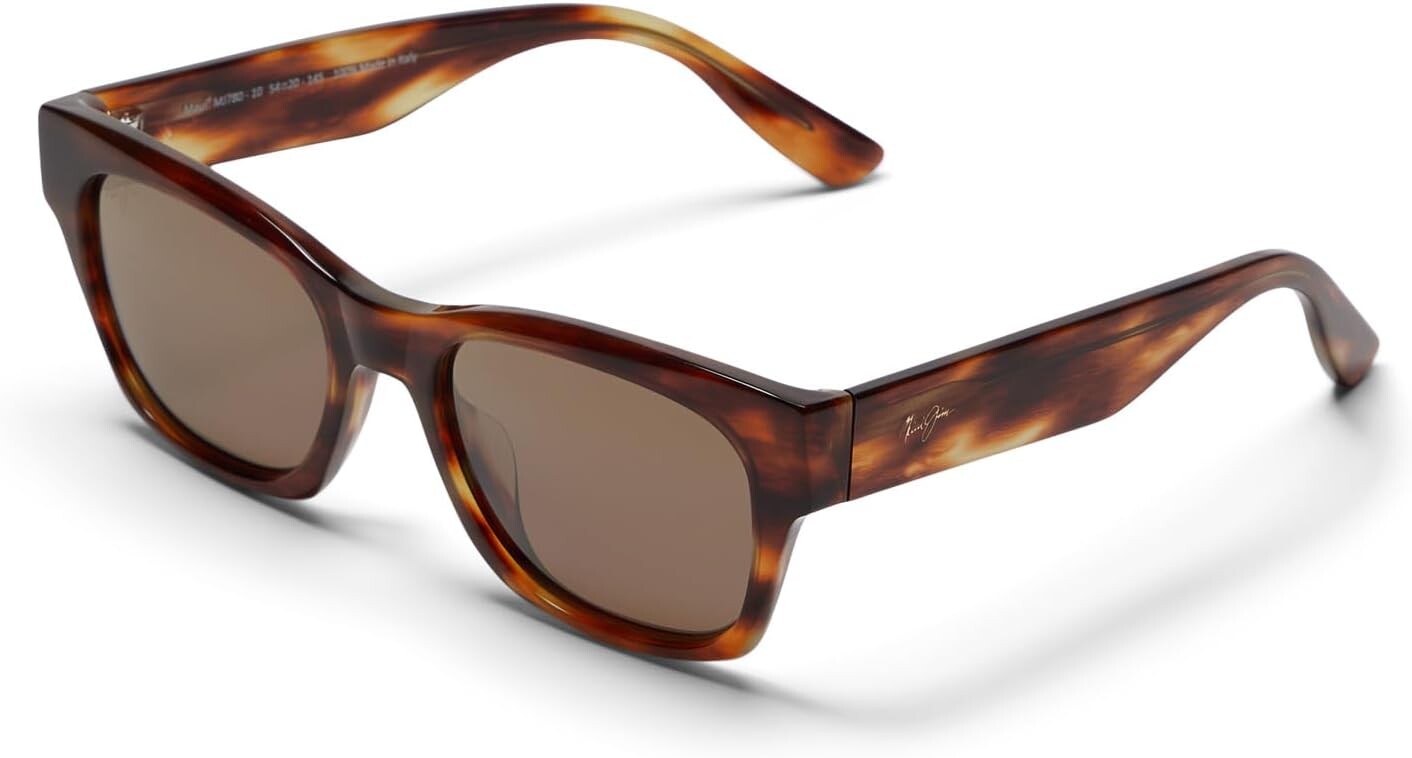 

Солнцезащитные очки Valley Isle Maui Jim, цвет Tortoise/HCL Bronze Polarized
