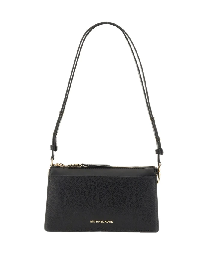 

Кожаная сумка через плечо "Империя" Michael Kors, черный