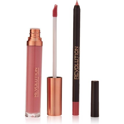 

Матовый набор для губ Retro Luxe Grandee, Makeup Revolution