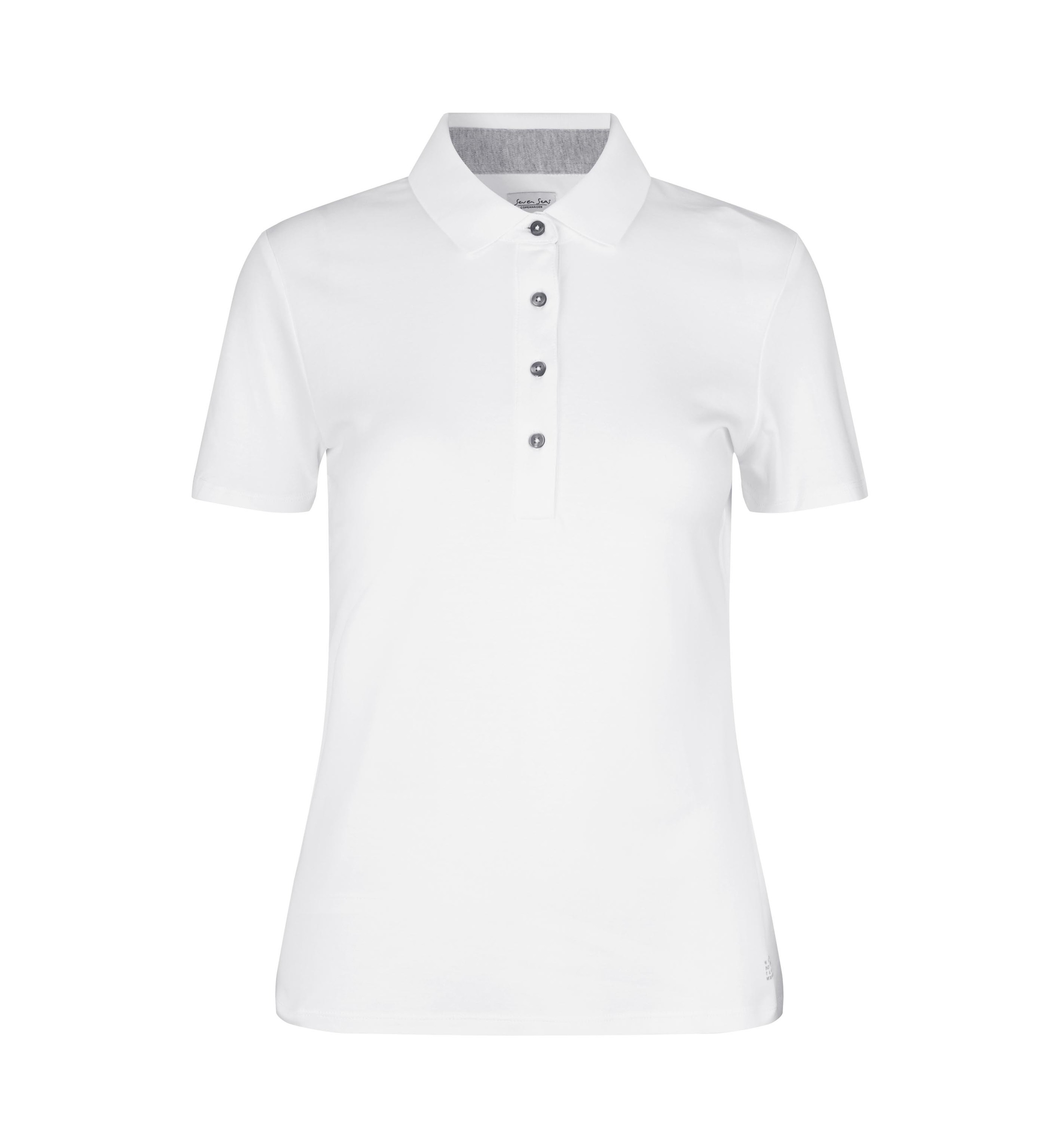 Поло Seven Seas Polo Shirt elegant, белый