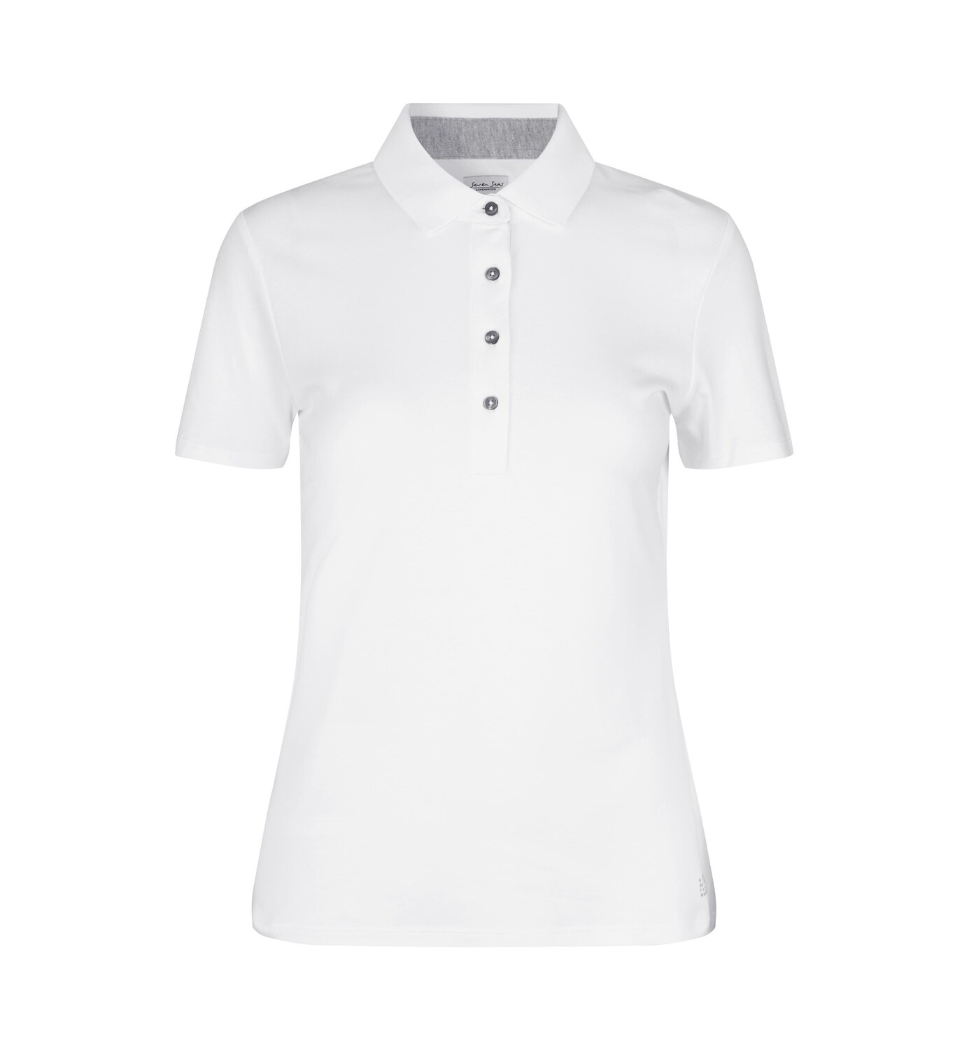 Поло Seven Seas Polo Shirt elegant, белый