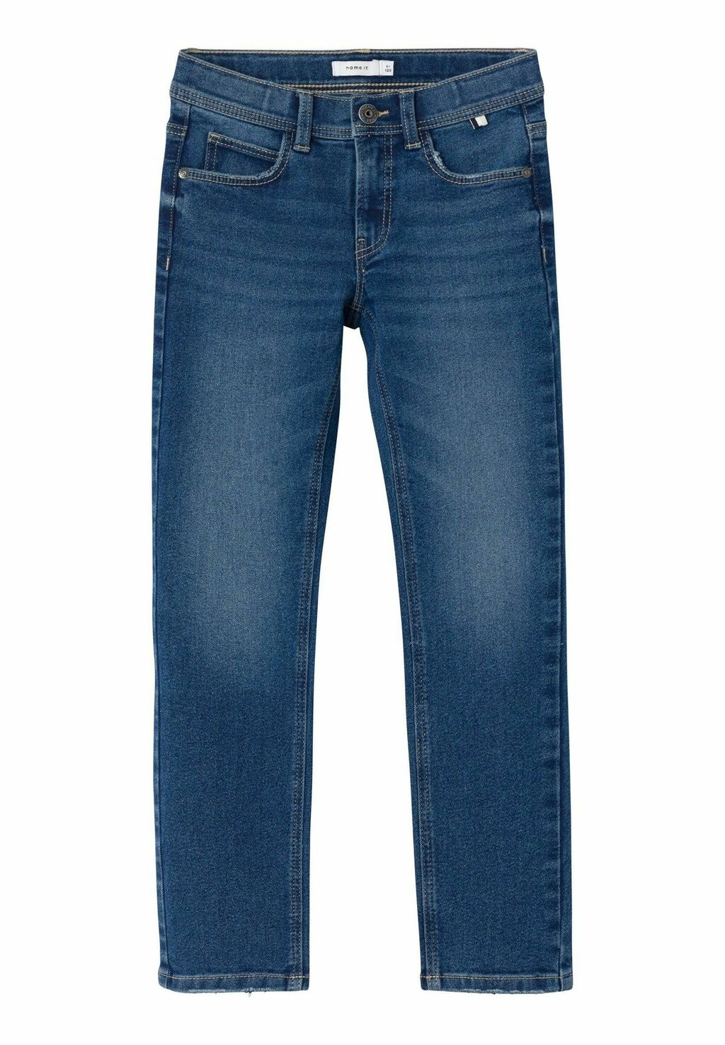 

Джинсы зауженного кроя Name it, цвет dark blue denim