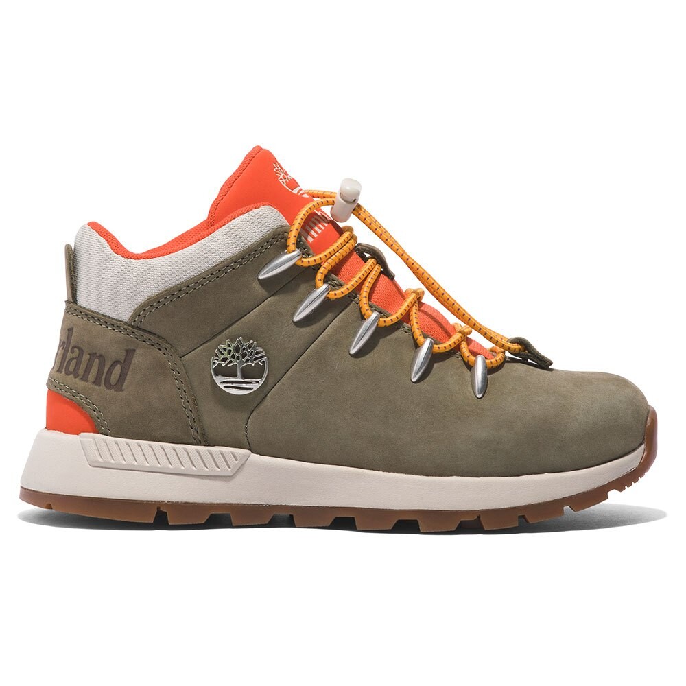 

Туристические ботинки Timberland Sprint Trekker Mid Youth, зеленый