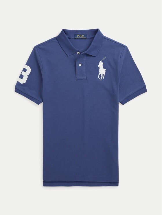 

Рубашка поло стандартного кроя Polo Ralph Lauren, синий