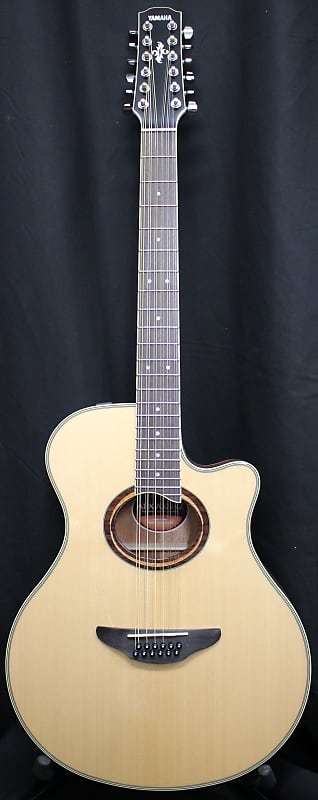 Акустическая гитара Yamaha APX-700II-12 String Acoustic-Electric Guitar Natural yamaha apx700ii 12 thinline acoustic electric 12 струнная гитара с вырезом натуральный цвет apx700ii 12 thinline acoustic electric cutaway 12 string guitar