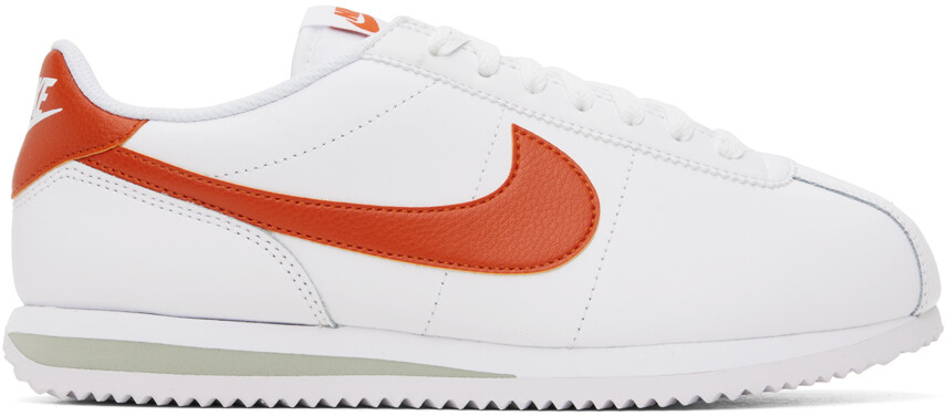 

Бело-оранжевые кроссовки Nike Cortez, Оранжевый
