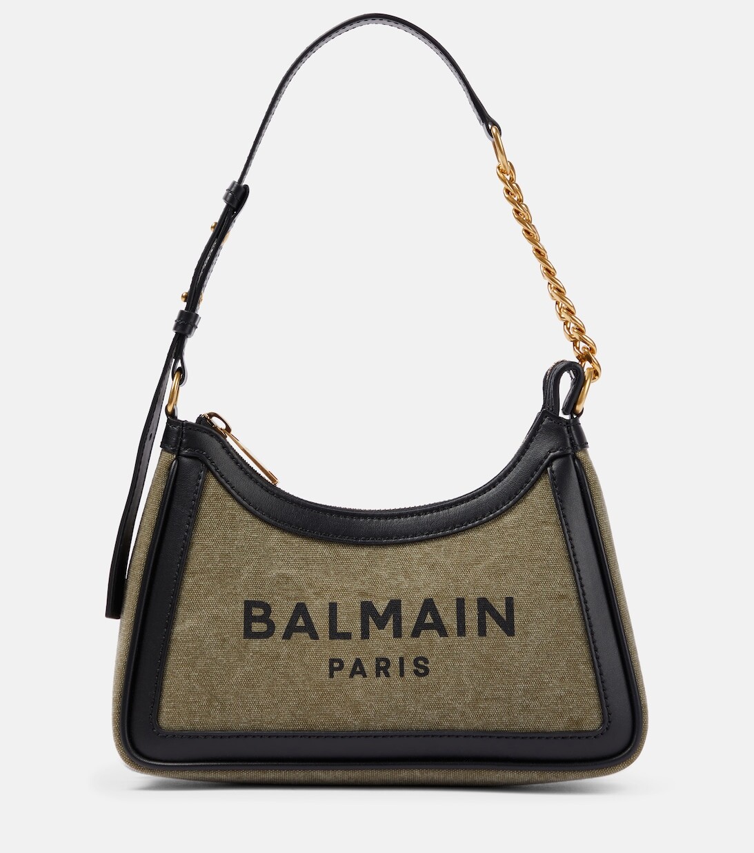 

Сумка через плечо B-Army из ткани и кожи Balmain, разноцветный