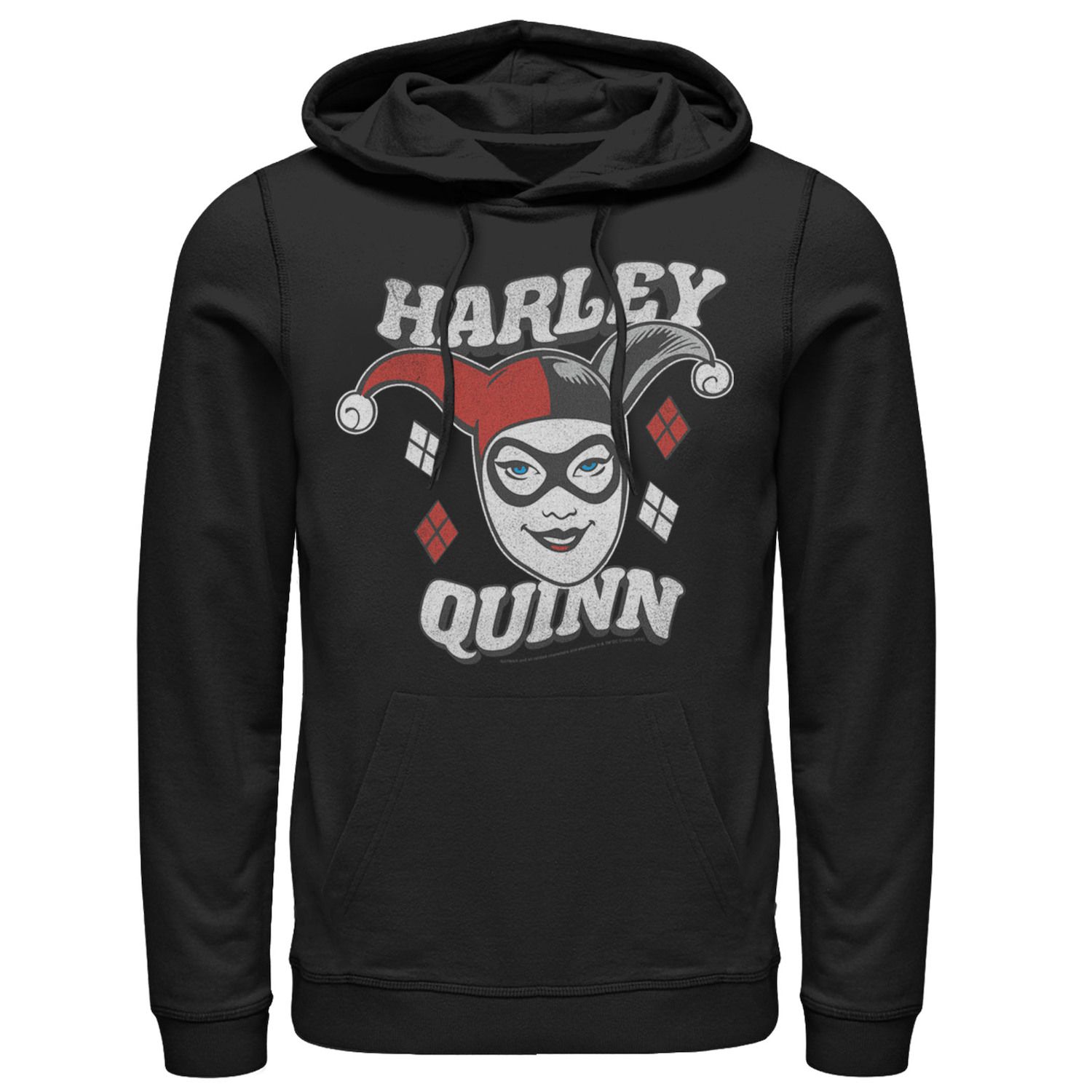 Мужская толстовка Harley Quinn Big Face DC Comics фигурка bendyfigs dc comics harley quinn – возрожденная 19 см