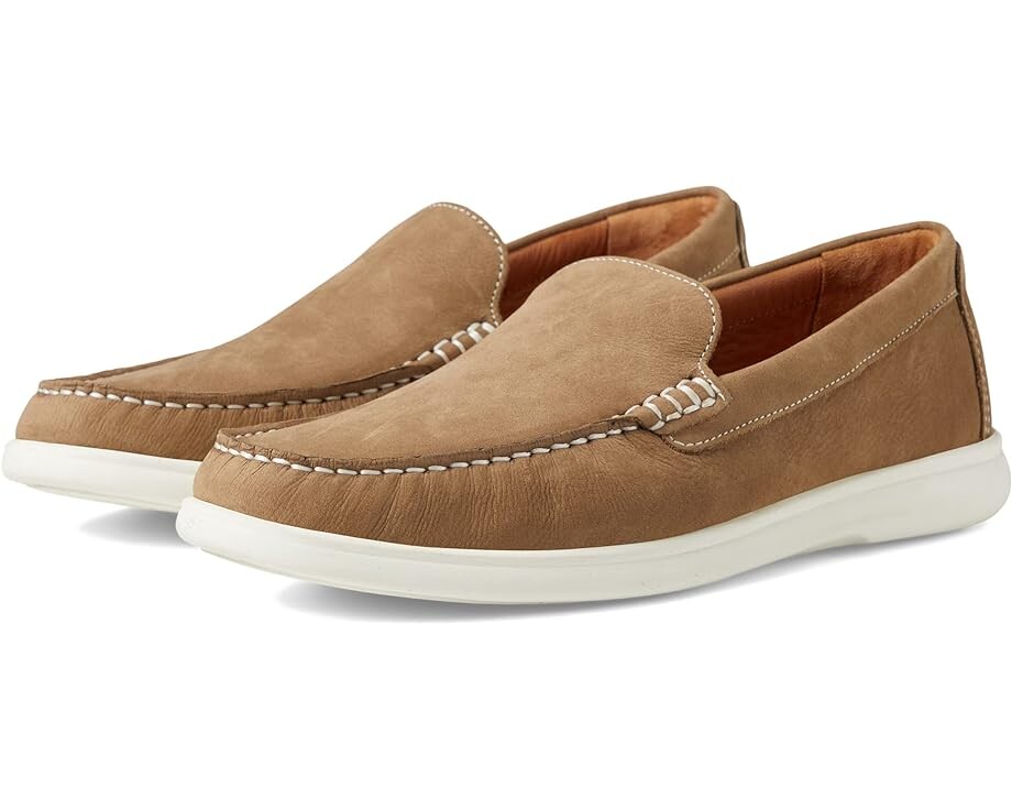 

Лоферы Johnston & Murphy Brannon Venetian, цвет Taupe Nubuck