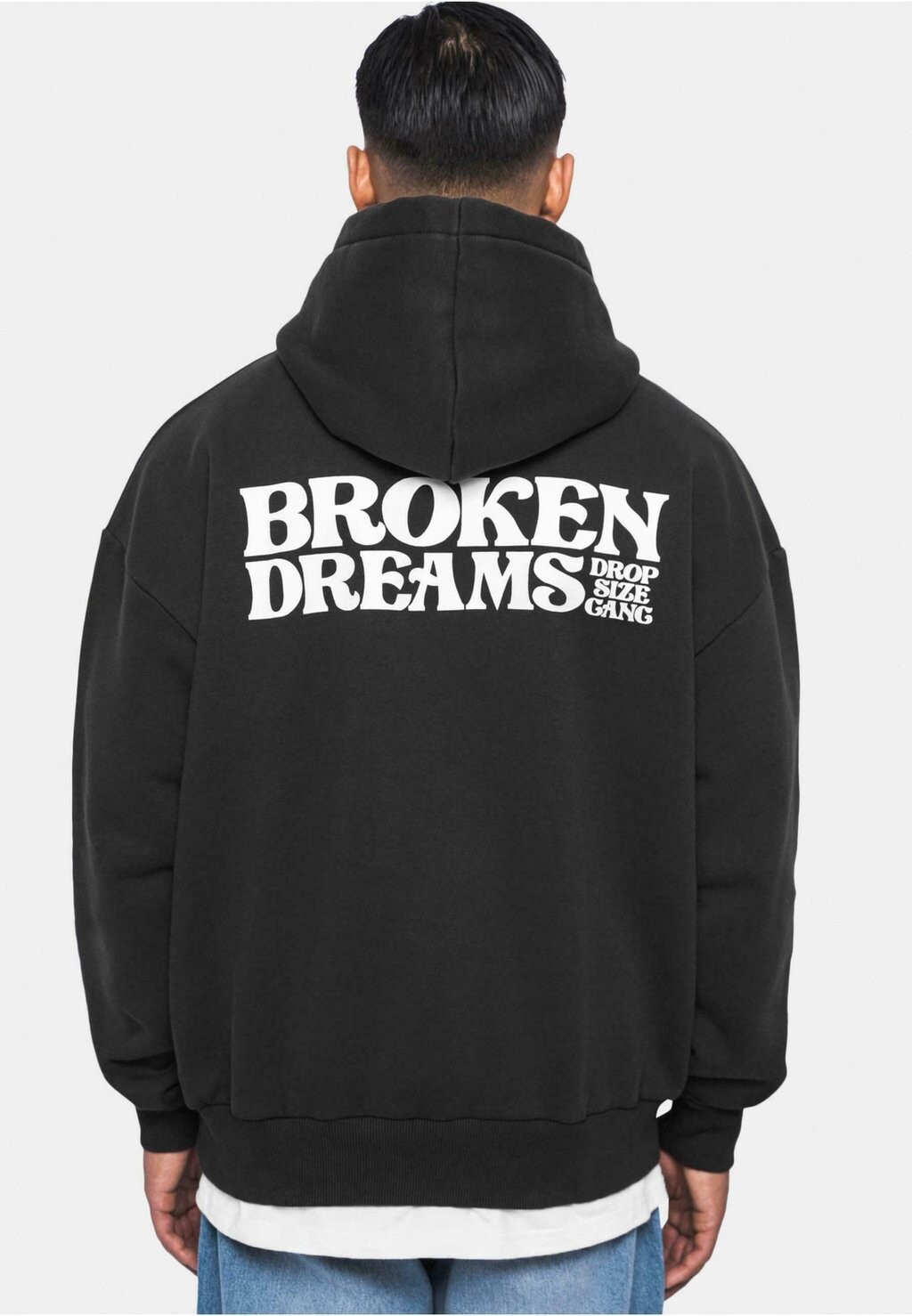 

Толстовка HEAVY BROKEN DREAMS Dropsize, цвет washed black