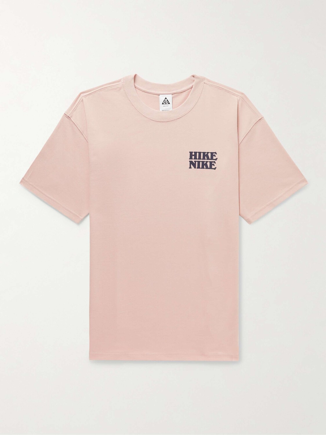 

Футболка из джерси с принтом ACG NRG NIKE, розовый