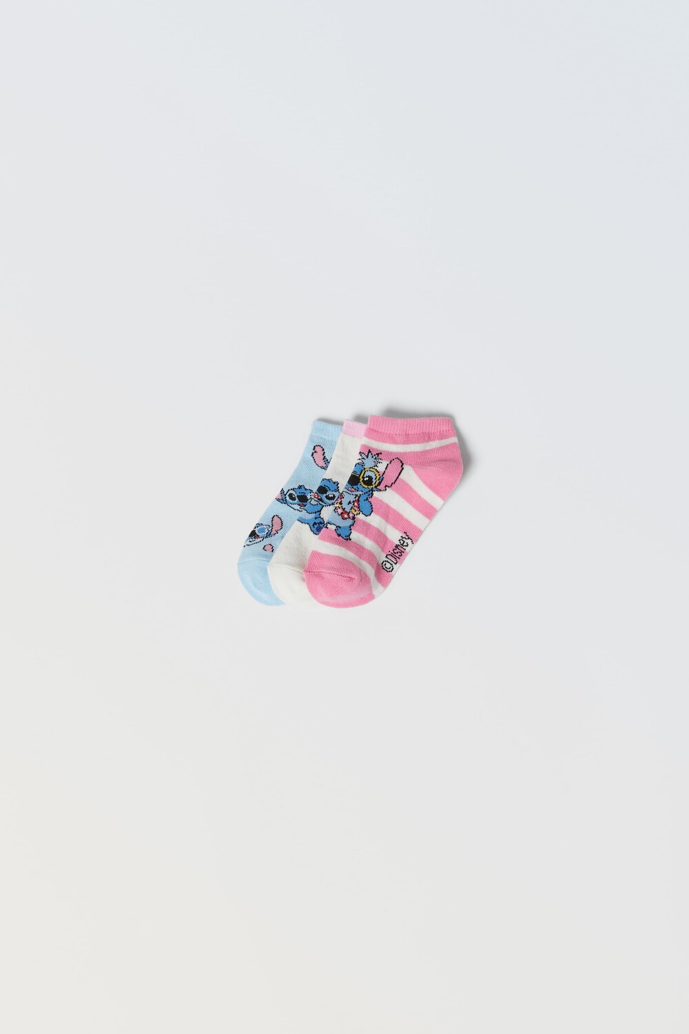 

3 набора носков lilo & stitch disney socks Zara, розовый