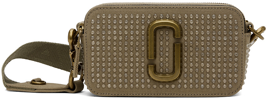 

Зеленая сумка The Crystal Canvas Snapshot Marc Jacobs