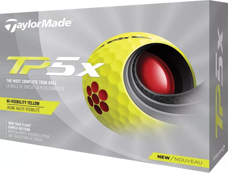 

Мячи для гольфа TaylorMade 2021 TP5x, желтый