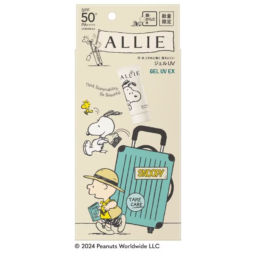 

Allie Chrono Beauty Gel UV EX SPF50+PA++++ Snoopy (Микс) 90 г, White