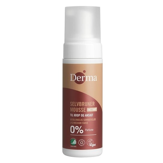 

Мусс-автозагар для тела и лица Instant 150мл Selvbruner Mousse, Derma