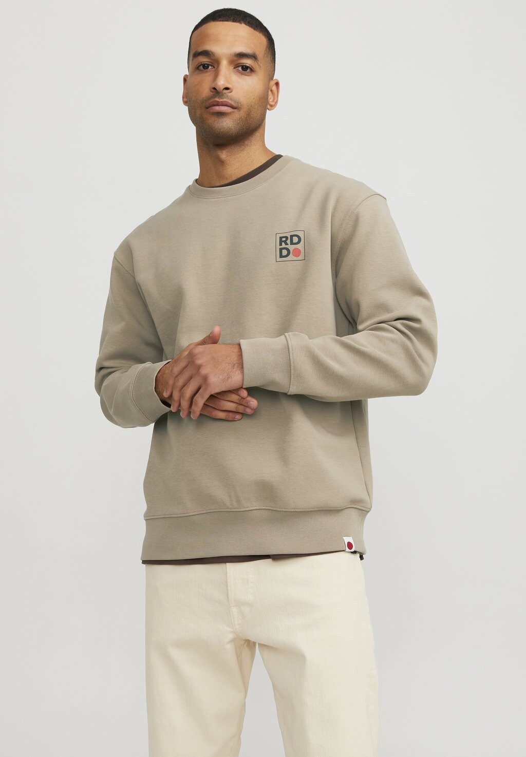 

Толстовка с капюшоном Jack & Jones, светло-коричневый