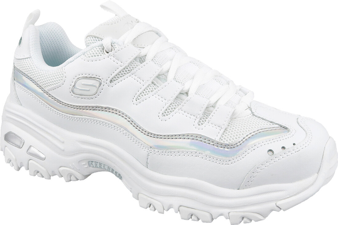 Кроссовки Skechers Skechers D Lites, белый кроссовки skechers sport d lites black white silver