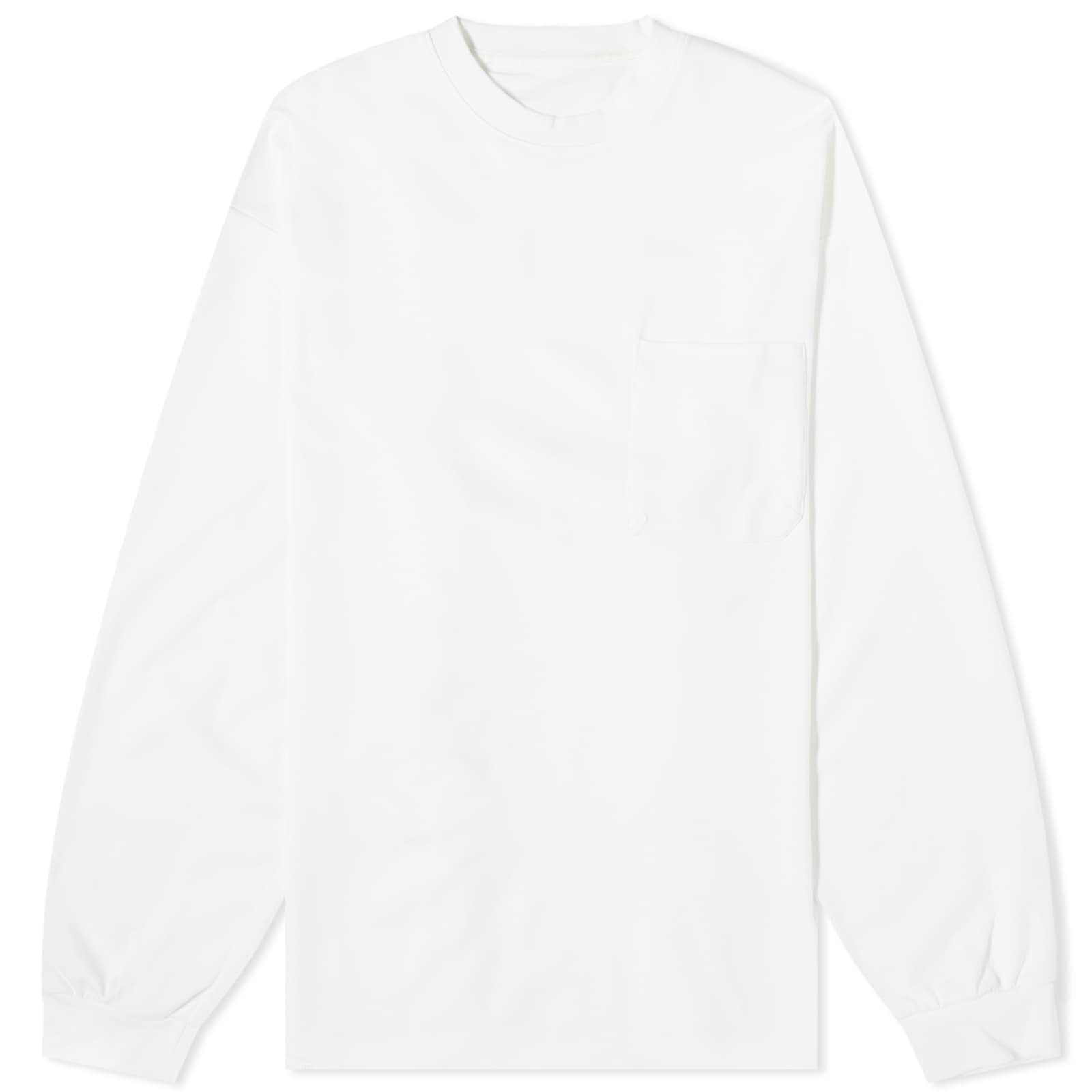цена Футболка Goopimade Long Sleeve G_Model-01 3D Pocket, белый