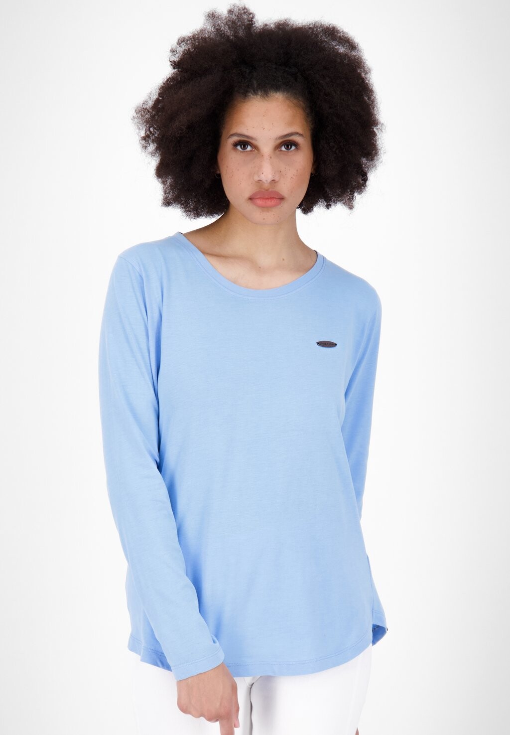 

Топ с длинными рукавами LEAAK A LONGSLEEVE alife & kickin, цвет fjord melange