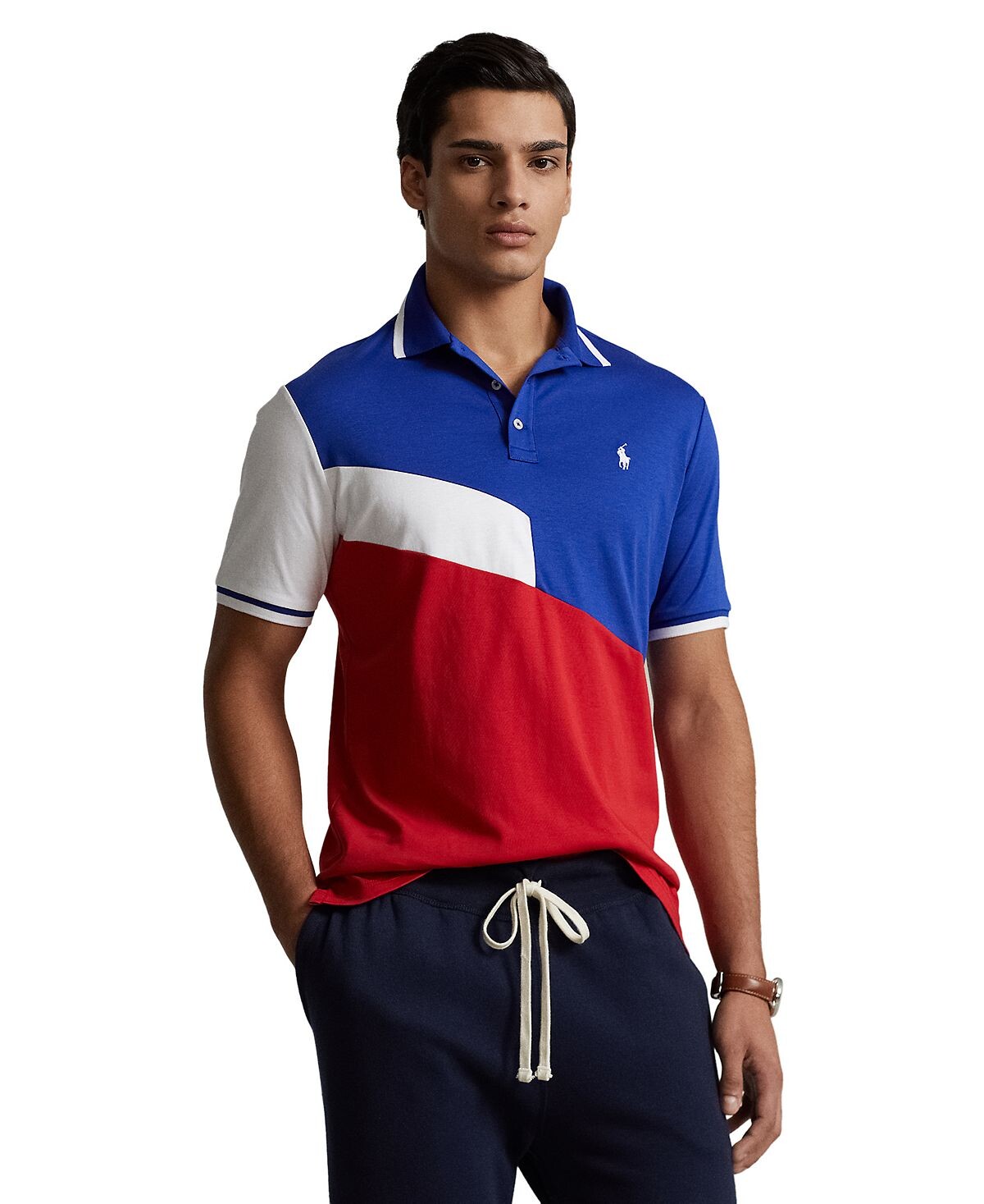 

Мужская рубашка-поло классического кроя из мягкого хлопка Polo Ralph Lauren
