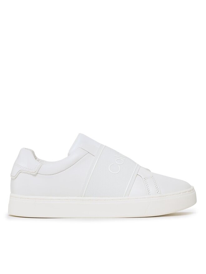 

Кроссовки Cupsole Slip On Calvin Klein, белый