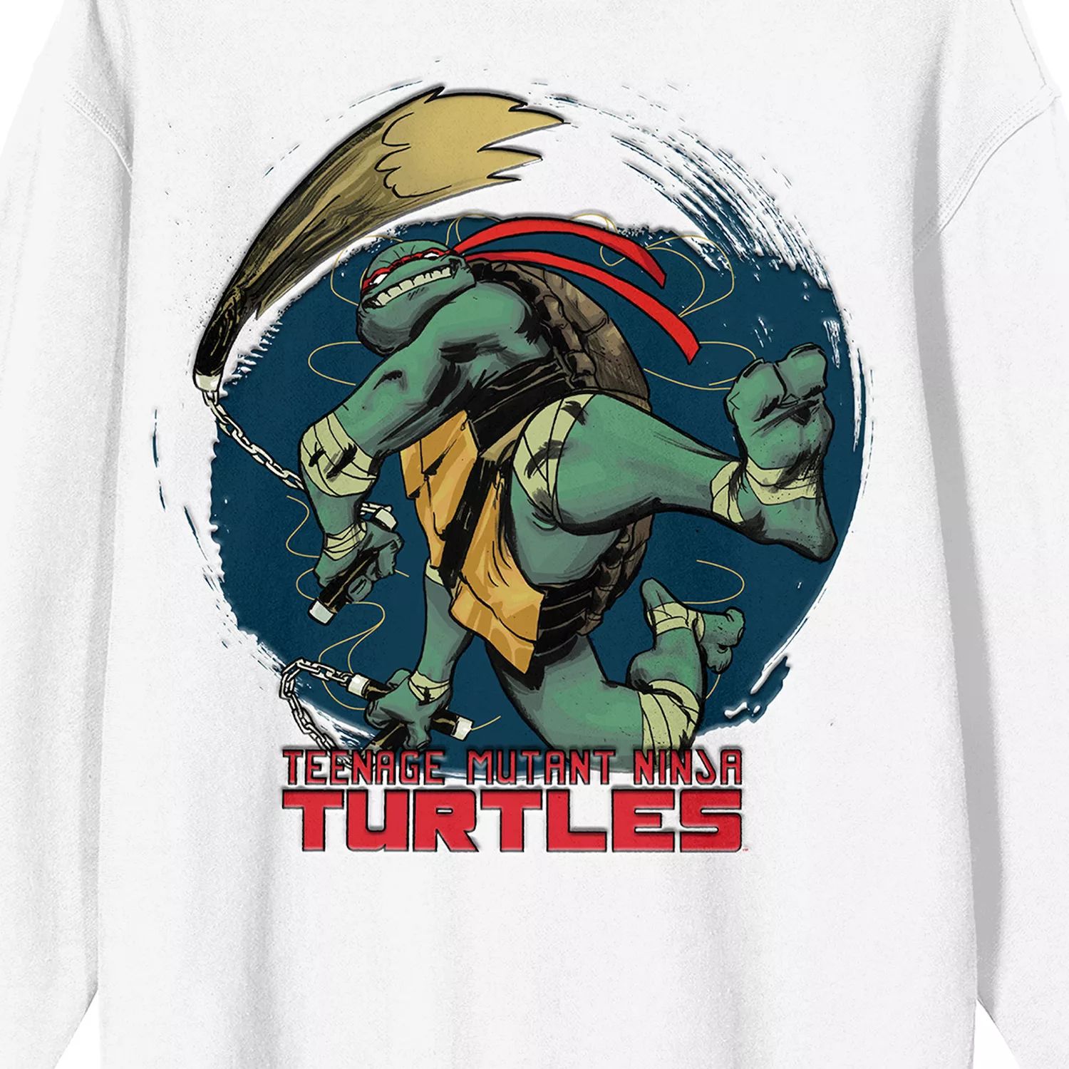 Мужская футболка с рисунком Nickelodeon Teenage Mutant Ninja Turtles Raphael фигурка reaction figure teenage mutant ninja turtles – wave 2 – space cadet raphael 9 см