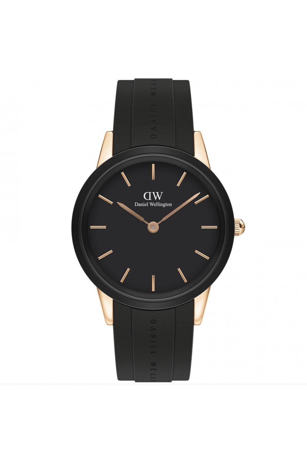 

Классические аналоговые часы Iconic Motion из нержавеющей стали — Dw00100425 Daniel Wellington, черный