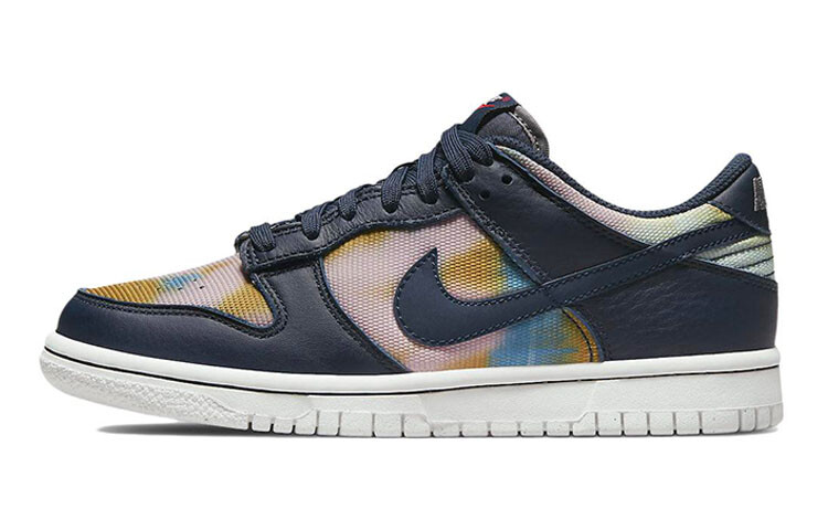 

Темно-синие кроссовки Nike Dunk Low Graffiti (GS)