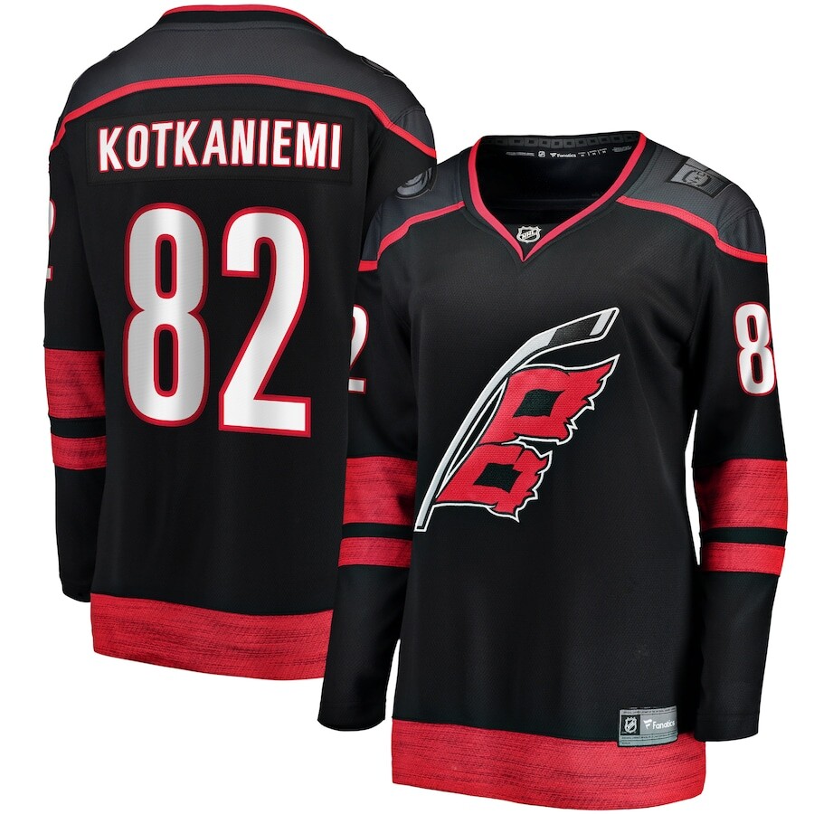 

Джерси Fanatics Branded Carolina Hurricanes, черный